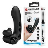 Вибратор на палець Pretty Love Orlando Honey Finger Vibrator Black