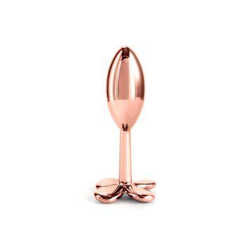 Анальная пробка NS Novelties Rear Assets - Clover - Rose Gold