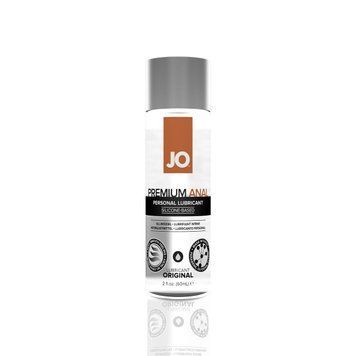Анальная смазка JO ANAL PREMIUM &mdash; ORIGINAL (60 мл) на силиконовой основе водостойкая
