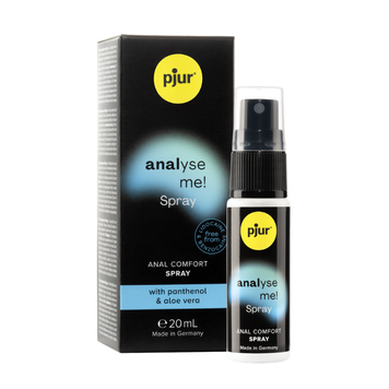Расслабляющий анальный спрей pjur analyse me! Spray 20 мл, с пантенолом и алоэ, концентрированный