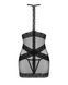 Полупрозрачная сорочка с открытой грудью Obsessive Lacrisia chemise, черная, с чокером, XS/S