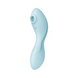 Вакуумний смарт-стимулятор із вібрацією Satisfyer Curvy Trinity 5 (Blue), керування зі смартфона
