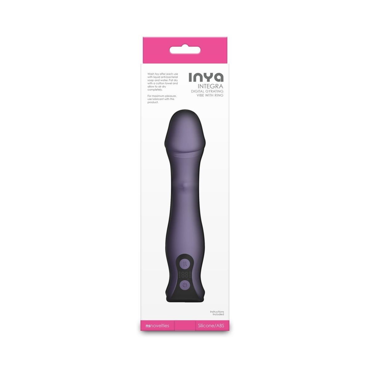 Вибратор NS Novelties INYA - Integra - Gray