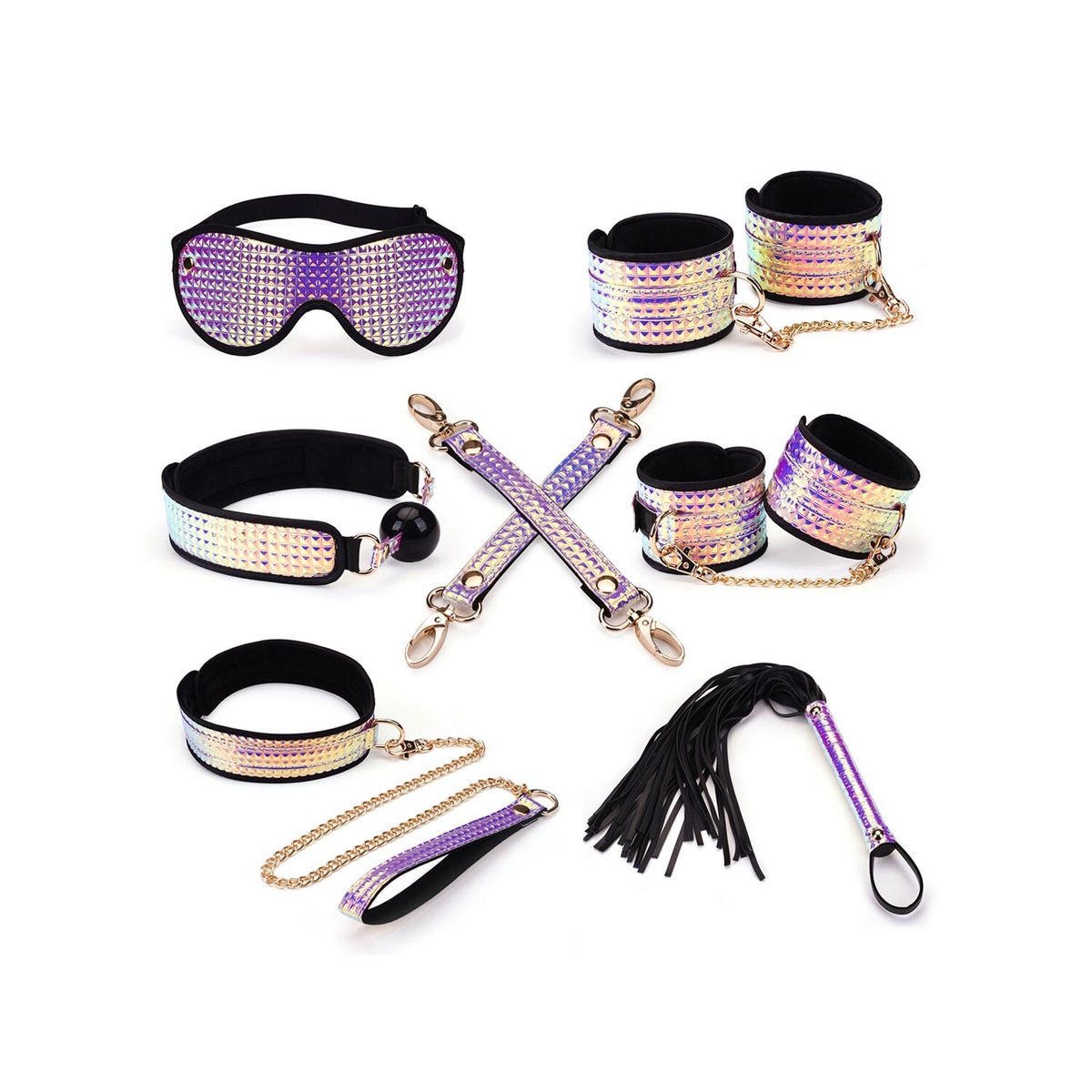 Набір Liebe Seele Pink Glossy 7pcs Bondage Kit