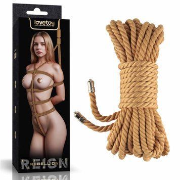 Веревка Lovetoy Rebellion Reign Natural Bondage Rope, 10 м
