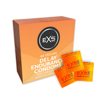 Презервативи з ефектом пролонгації EXS Delay, 48 шт