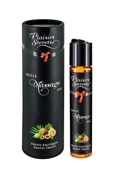 Масажна олія Plaisirs Secrets Exotic Fruits з афродизіаками (59 мл)