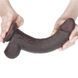Фалоімітатор LoveToy Sliding-Skin Dual Layer Dong 9" Black