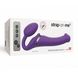 Безремінний страпон з вібрацією Strap-On-Me Vibrating Violet M, діаметр 3,3 см