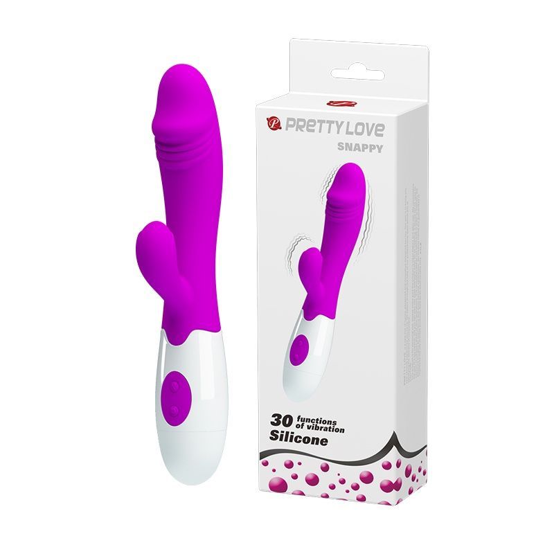 Вибратор-кролик Pretty Love Snappy Vibrator Purple