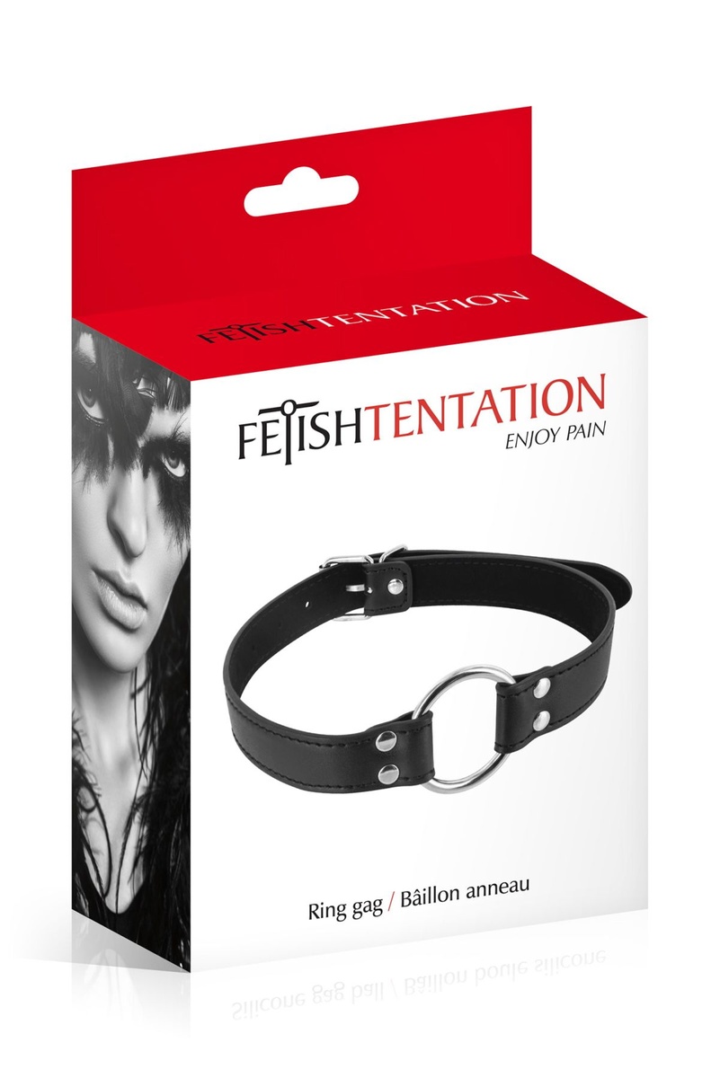 Кляп с кольцом Fetish Tentation Ring Gag