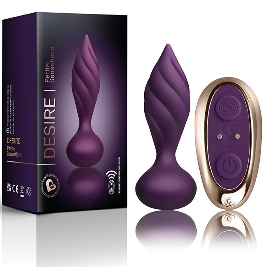Анальна вібропробка Rocks Off Petite Sensations &ndash; Desire Purple