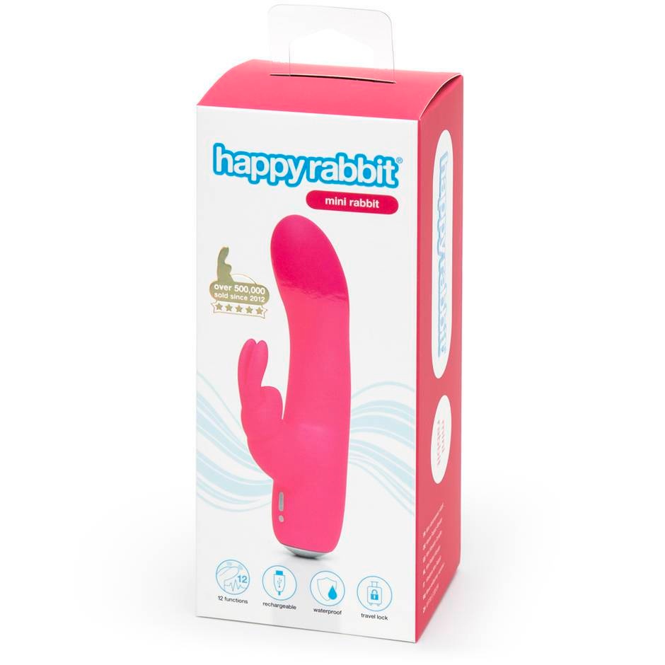 Мини вибратор кролик Happy Rabbit Rechargeable Mini Rabbit Vibrator