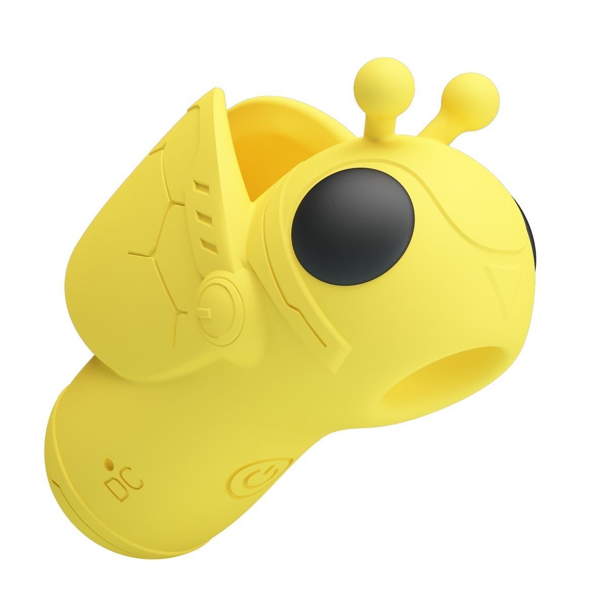 Вакуумний вібростимулятор клітора Pretty Love Magic Bee Stimulator Yellow