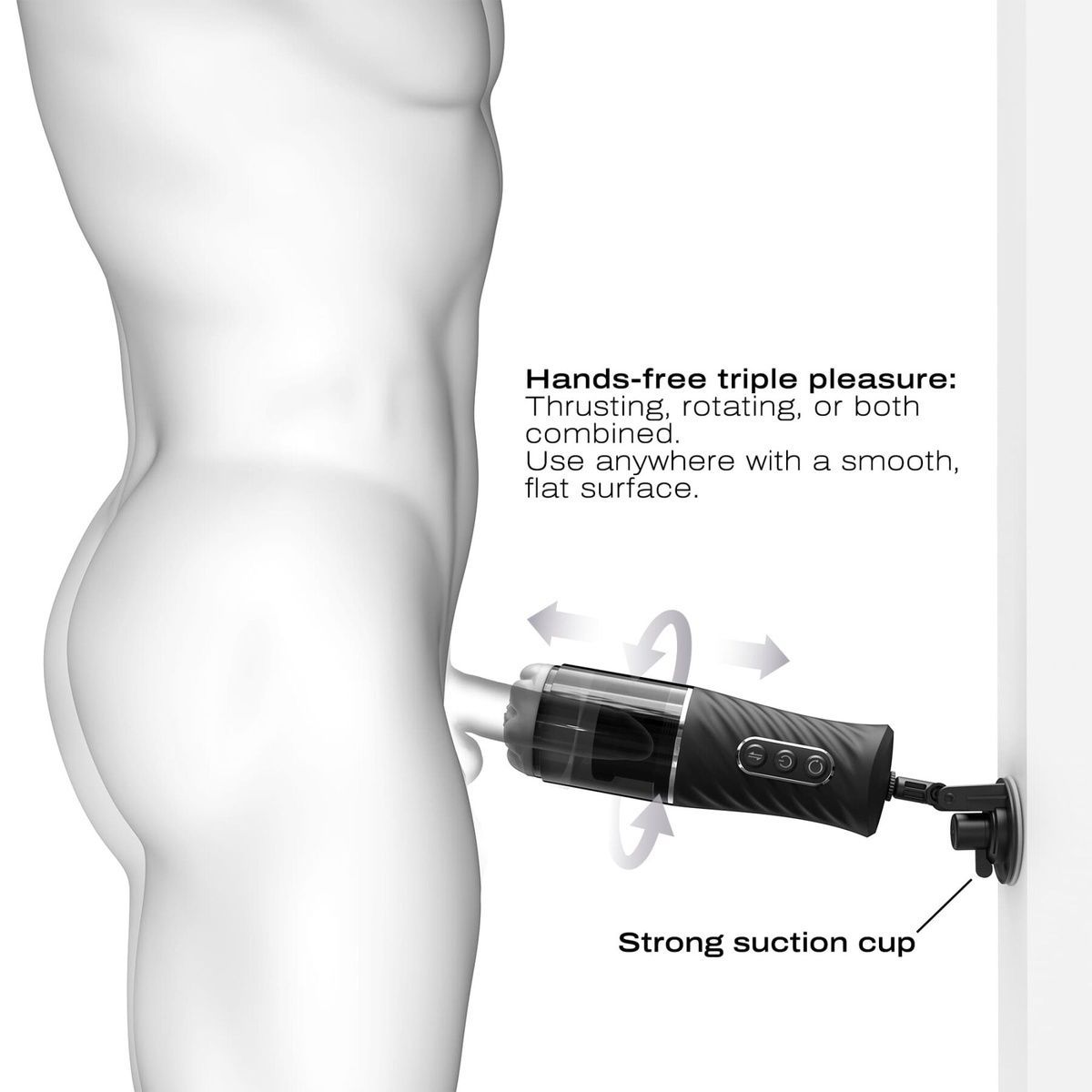 Автоматичний мастурбатор Dorcel THRUST BLOW PRO