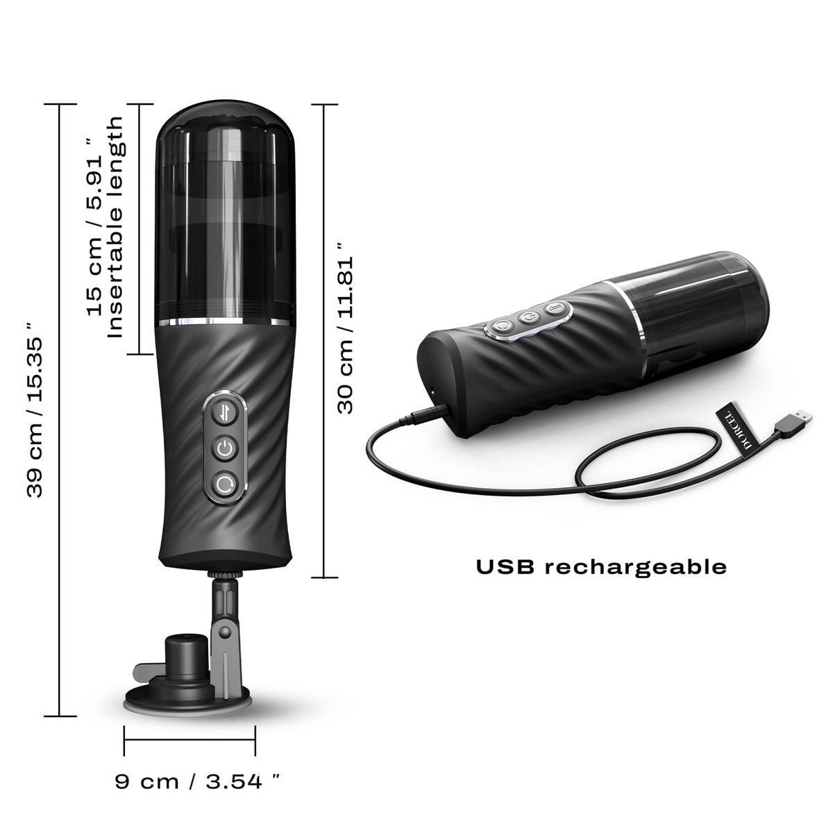 Автоматичний мастурбатор Dorcel THRUST BLOW PRO
