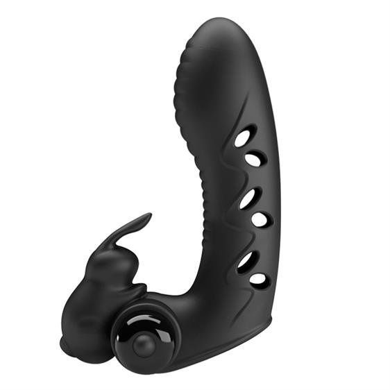 Вібратор на палець Pretty Love Vance Honey Finger Vibrator Black
