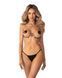 Украшение на тело Obsessive Lustique Black harness bra S/M/L