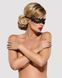 Кружевная маска Obsessive A701 mask, единый размер, черная