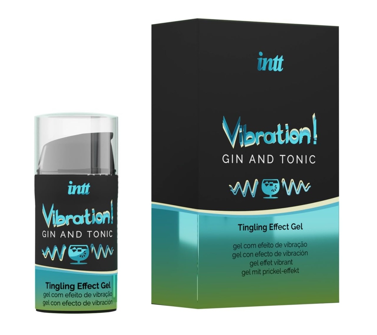 Рідкий вібратор Intt Vibration Gin Tonic (15 мл)