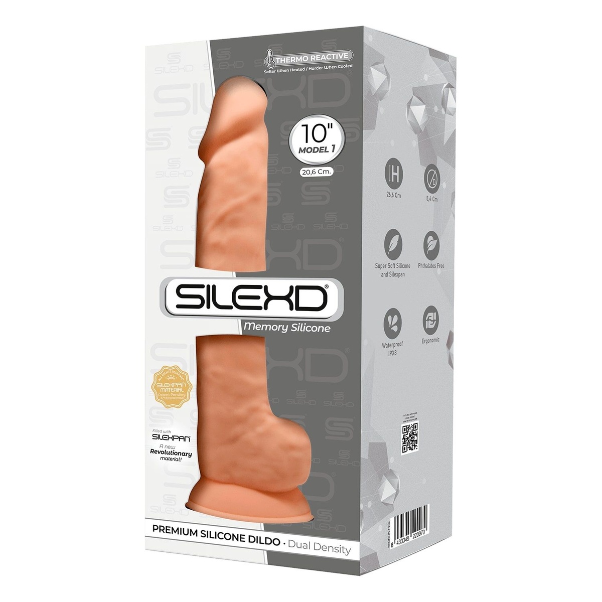 Фаллоимитатор реалистичный SilexD Arnold Flesh (MODEL 5 size 10in)