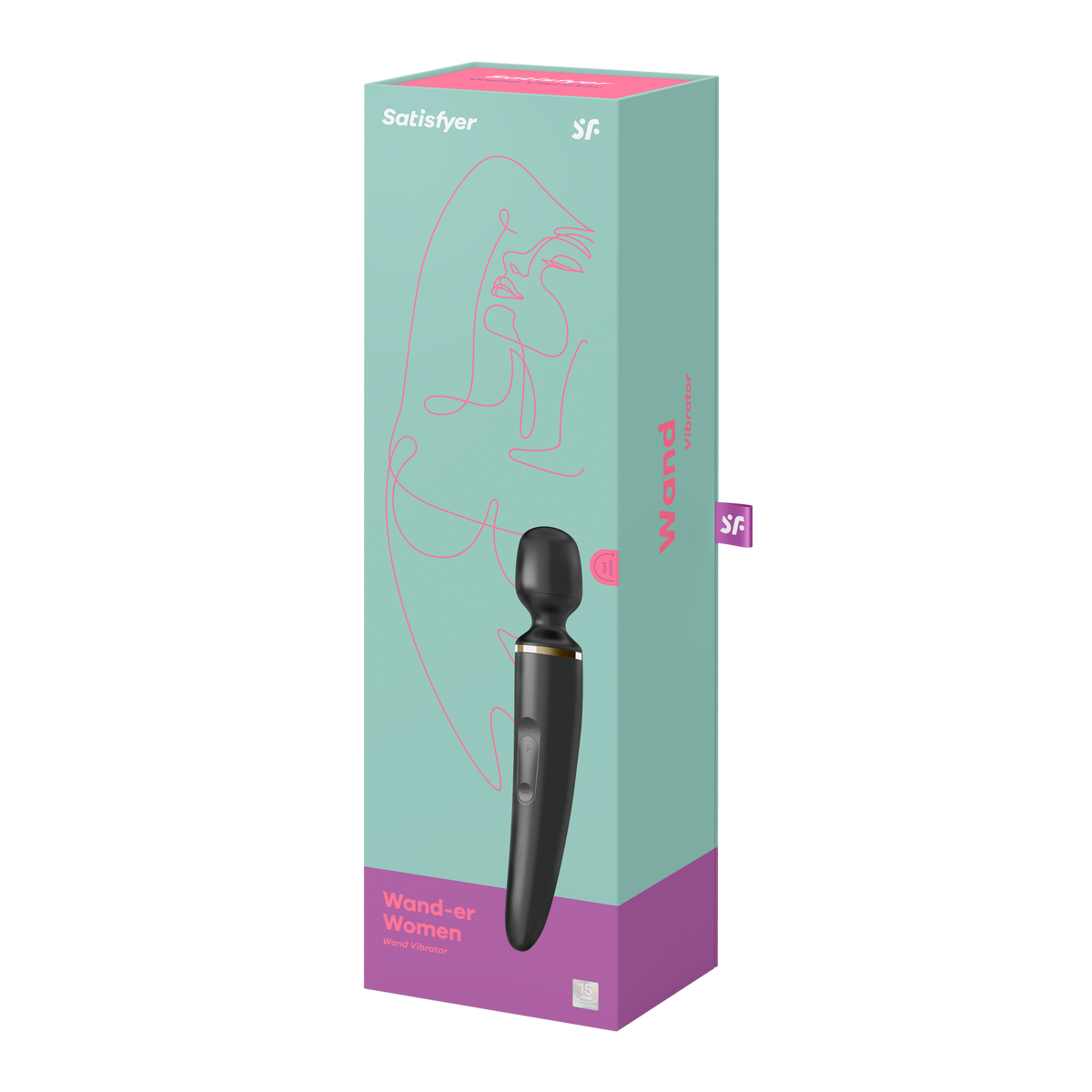 Вибромассажер Satisfyer Wand-er Woman, черный