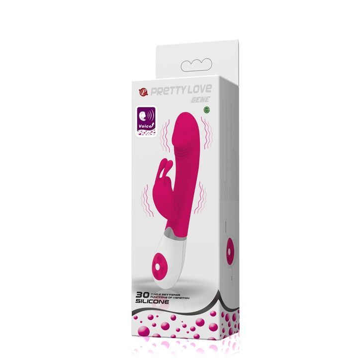 Вібратор-кролик Pretty Love Gene Vibrator Pink