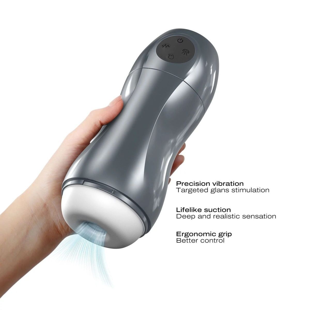 Вибромастурбатор Dorcel BLOWJOY VIBE с эффектом всасывания