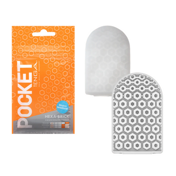 Мастурбатор TENGA Pocket Hexa-Brick