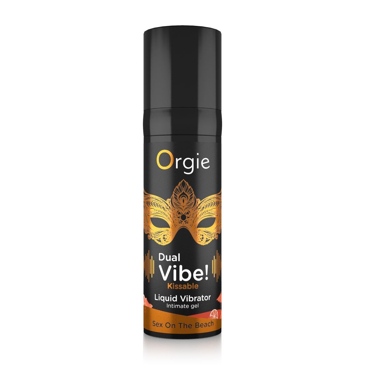 Рідкий вібратор Orgie Dual Vibe! Sex On The Beach Kissable Liquid Vibrator, 15 мл