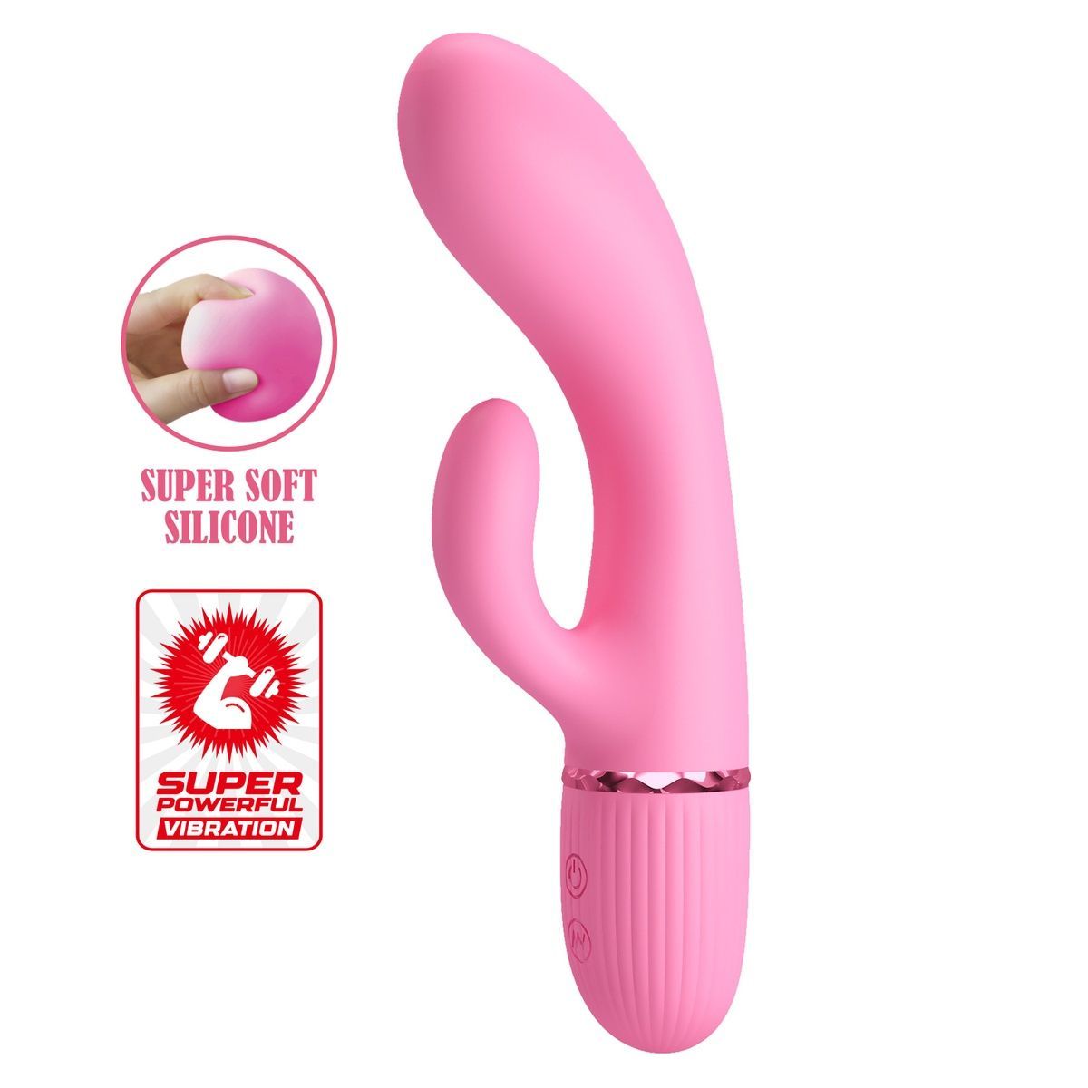 Вібратор-кролик Pretty Love Marski Vibrator Pink