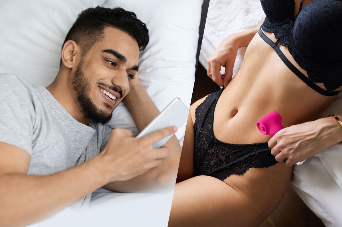 Смарт-стимулятор клитора Lovense Fizz 2-в-1: вакуумная стимуляция и ритмичные постукивания