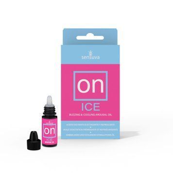 Збуджувальні краплі для клітора Sensuva &ndash; ON Arousal Oil for Her Ice (5 мл) охолоджувальні, до 30 хвилин