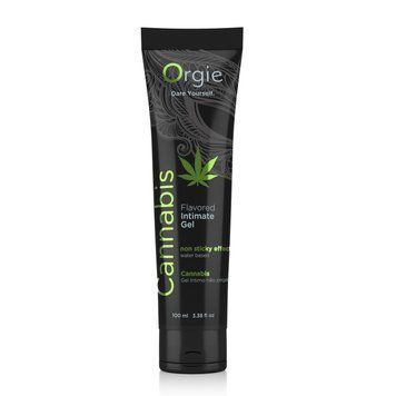 Їстівний лубрикант на водній основі Orgie Lube Tube Cannabis, 100 мл