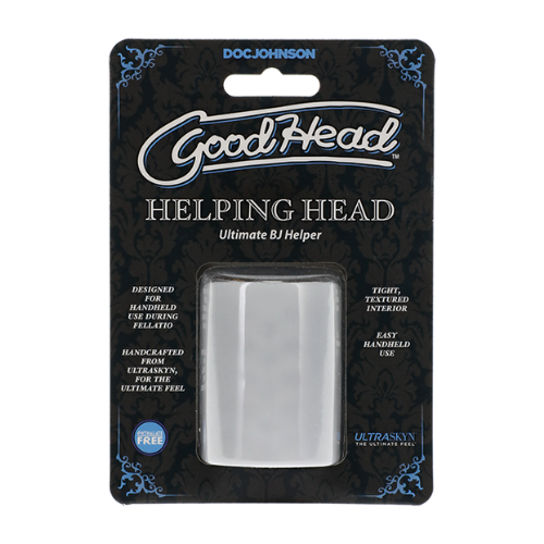 Мастурбатор Doc Johnson GoodHead - Helping Head ULTRASKYN, супер помогалочка для минета