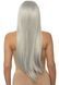 Парик Leg Avenue 33&Prime; Long straight center part wig Grey
