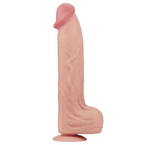 Фалоімітатор Sliding-Skin Dual Layer Dong 14" Flesh