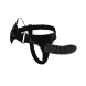 Страпон с вибрацией Pretty Love Marvin Vibrating StrapOn Harness Black, 16.2 см