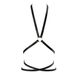 Портупея из экокожи Bijoux Indiscrets Maze – Multi-Way Body Harness Black