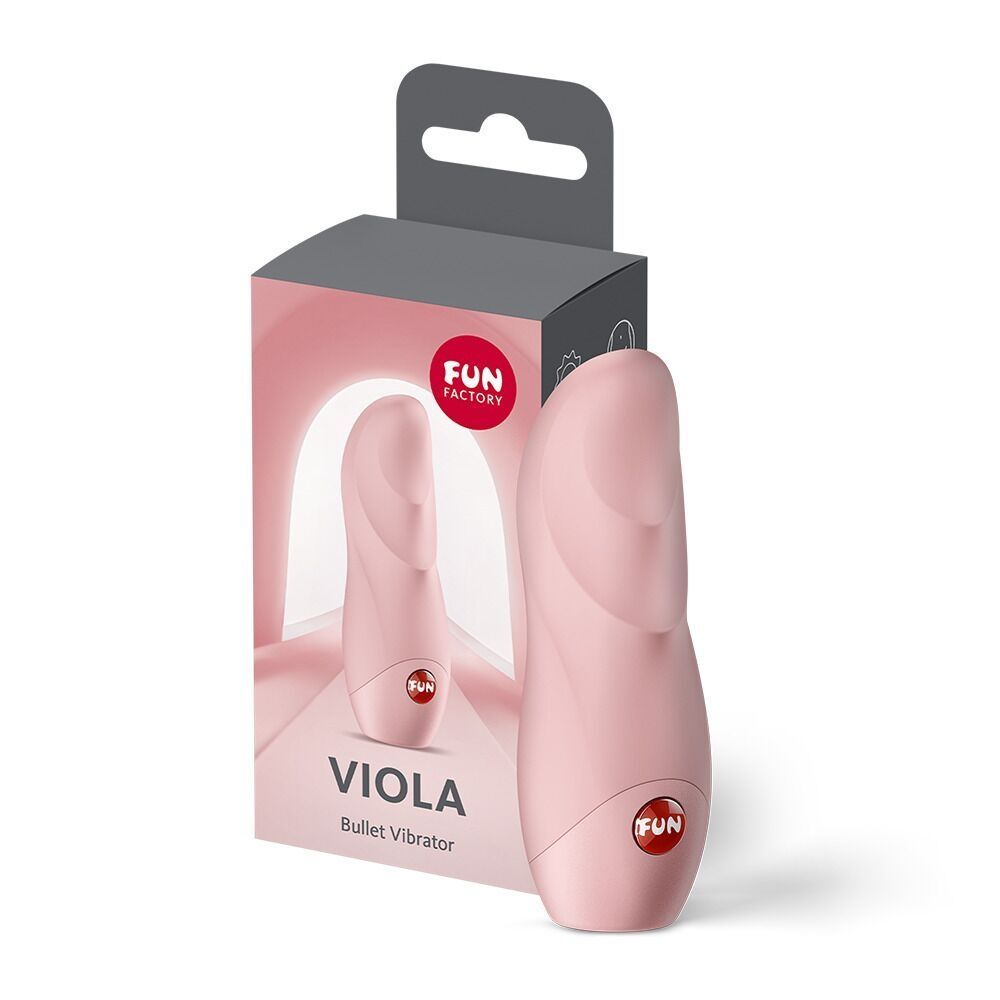 Вибратор для клитора Fun Factory Viola Soft Pink