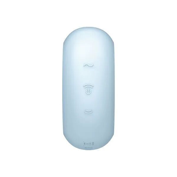 Вакуумный стимулятор с вибрацией Satisfyer Pro To Go 3 Blue