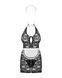 Еротичний костюм покоївки Obsessive Servgirl costume, халат, стрінги, фартух, обруч, S/M