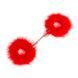 Наручники Secret Play Feather Handcuffs, червоні