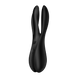 Кліторальний вібратор Satisfyer Threesome 2 Black, 3 гнучкі пальчики, 3 мотори