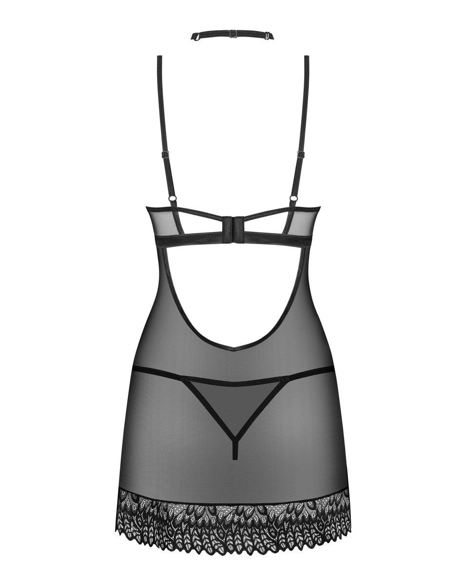 Сорочка Obsessive Donarella chemise & thong , XS/S
