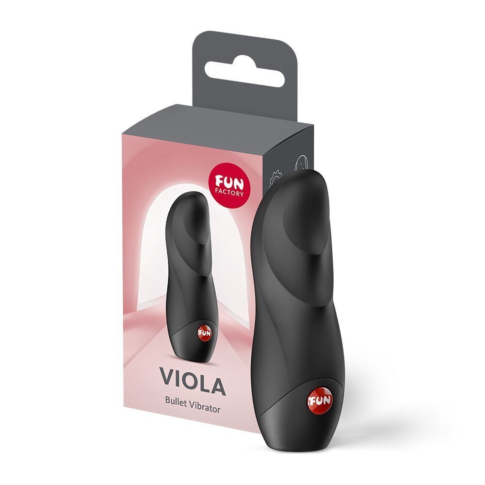 Вібратор для клітораFun Factory Viola Black