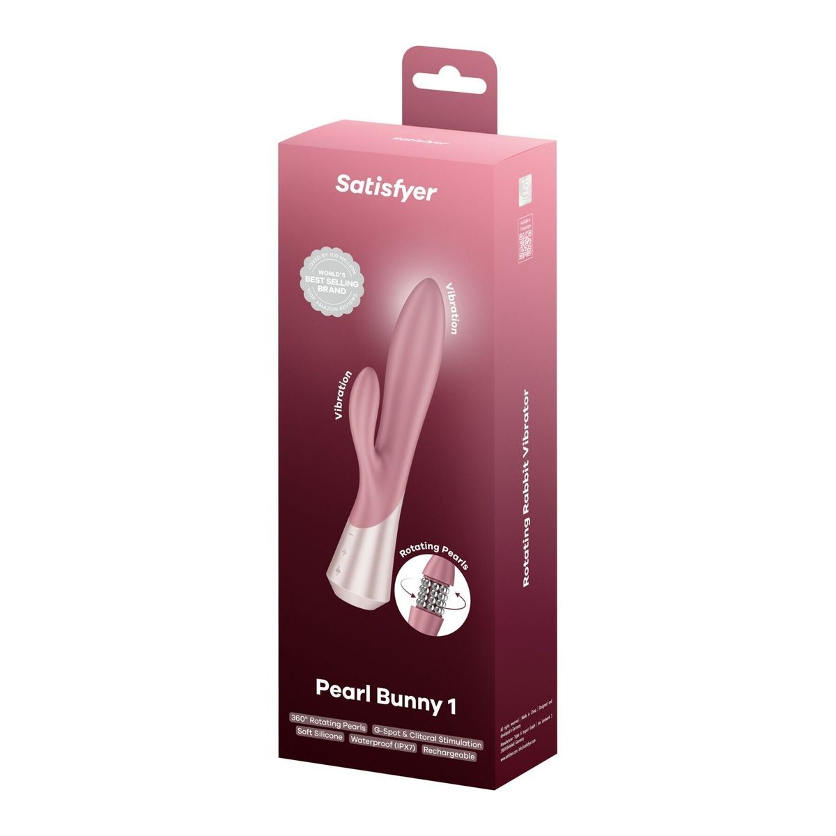 Вібратор-кролик Satisfyer Pearl Bunny 1 с жемчужным масажем