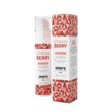 Массажное масло EXSENS Strawberry 50 мл разогревающее, без сахара, без парабенов, съедобное