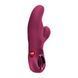 Вибратор-кролик Fun Factory MISS BI Wine Red, d - 4,2 см