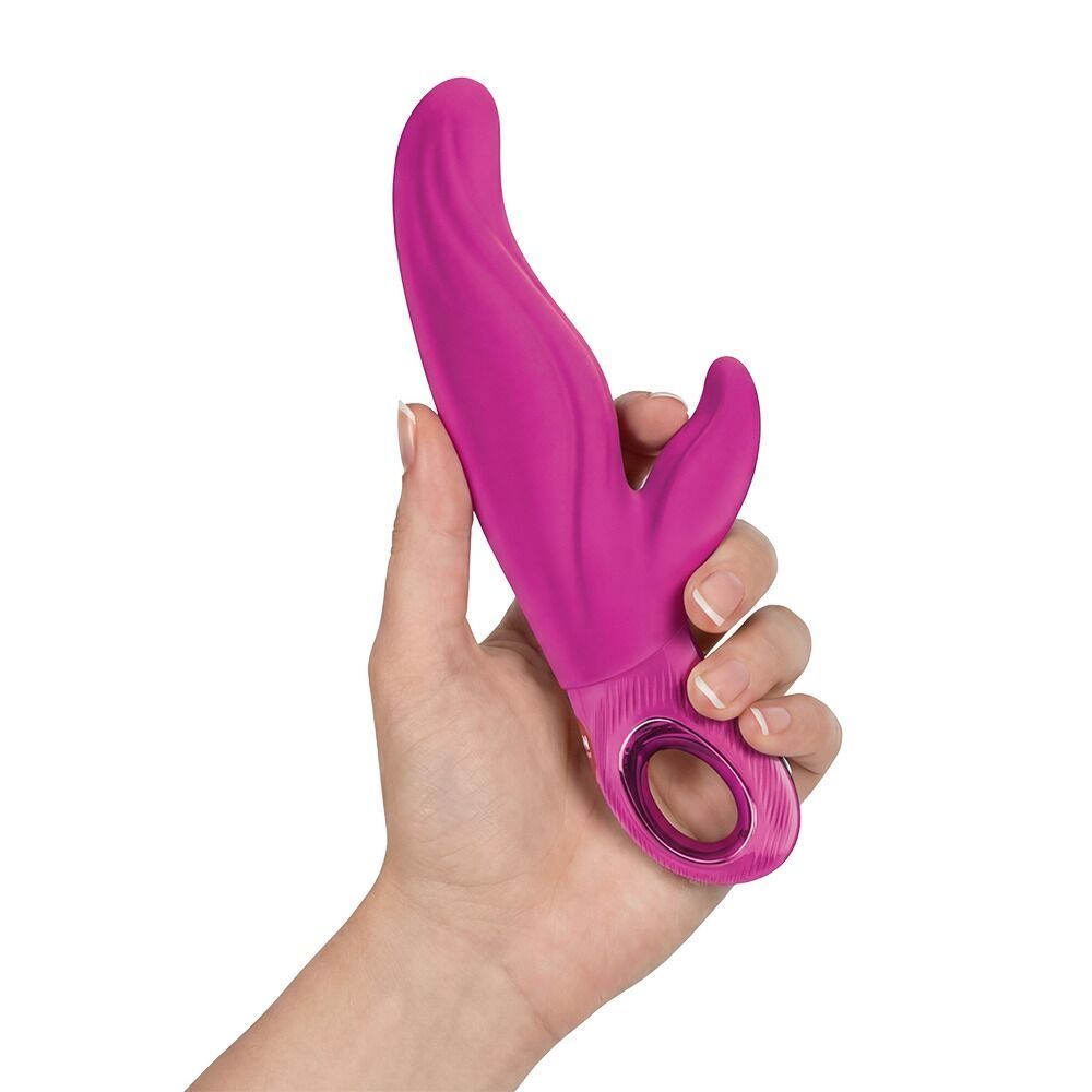 Вибратор-кролик для точки А Fun Factory LADY BI Magenta